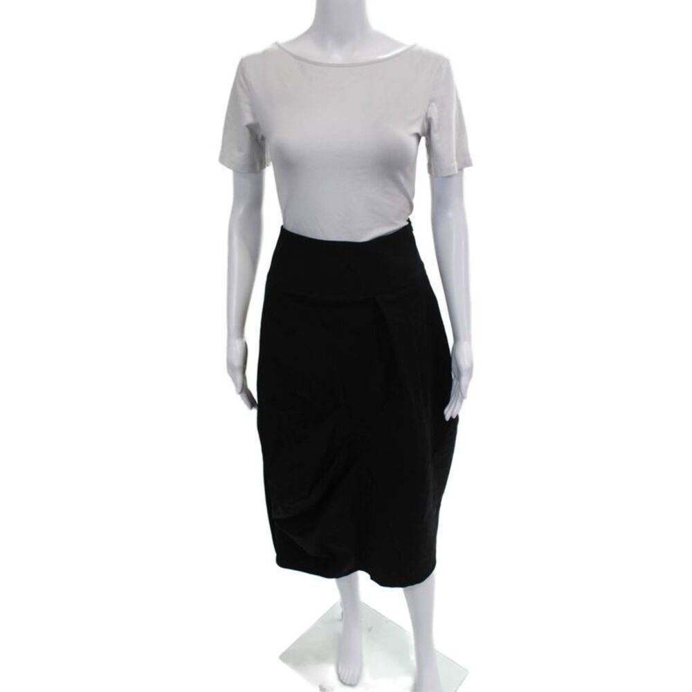 Follow Me Womens Paperbag Pants Black 100% Polyester Size M